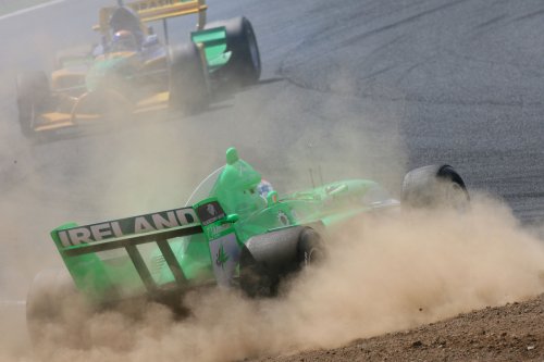 Lyons spinde na in aanraking te zijn gekomen met de Zwitser Buemi